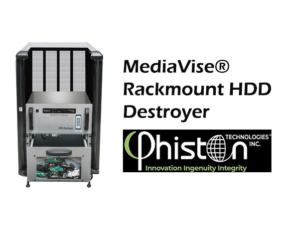 Phiston MediaVise Rackmount HDD Destroyer